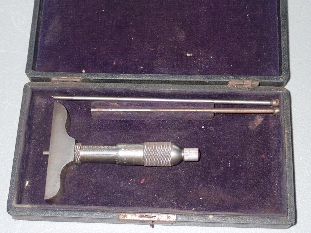 Millers Falls Depth Gauge Micrometer