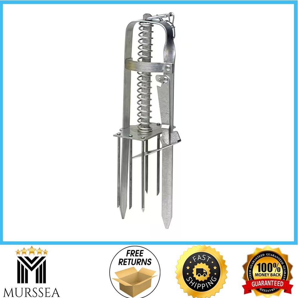 Plunger Style Mole Trap