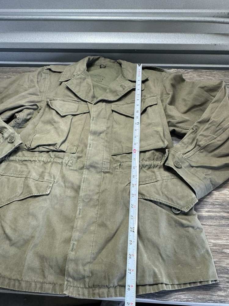 ORIGINAL US ARMY M1943 M43 COMBAT FIELD JACKET Dated