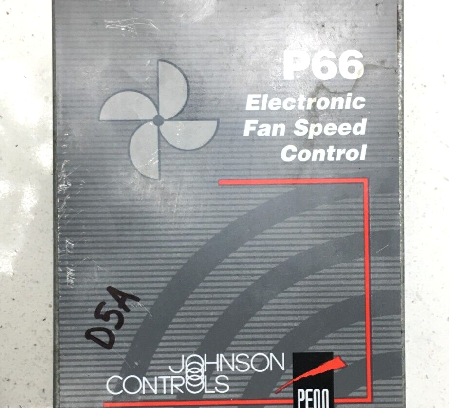 JOHNSON CONTROLS P66 Electronic Fan Speed Control used #D5A