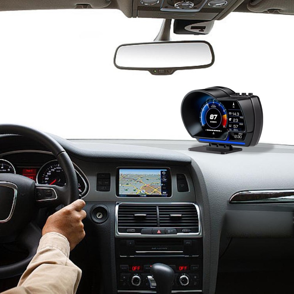 Mode Head Up Display HUD for Windshield Speed Navigation Alerts Driving Data