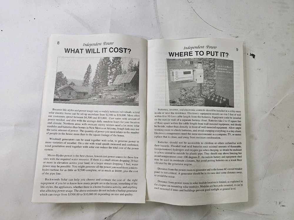 Backwoods Solar Electric Systems 2006