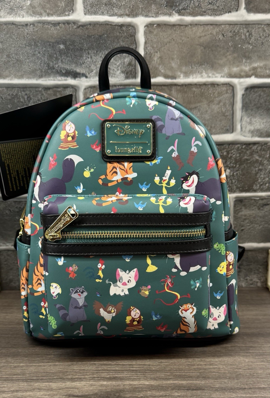 Loungefly Disney Princesses Princess Sidekicks Mini Backpack All Over Print