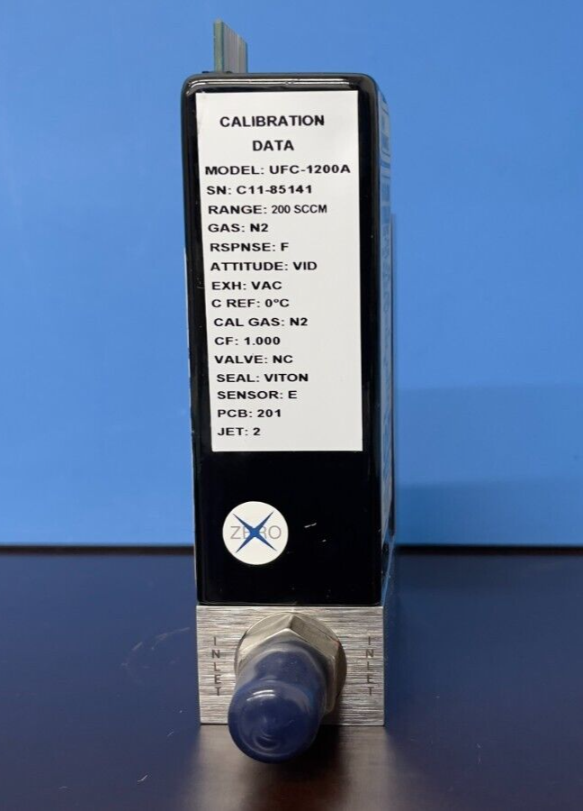 Unit Instruments UFC-1200A Range:200 SCCM Gas:N2 Mass Flow Controller
