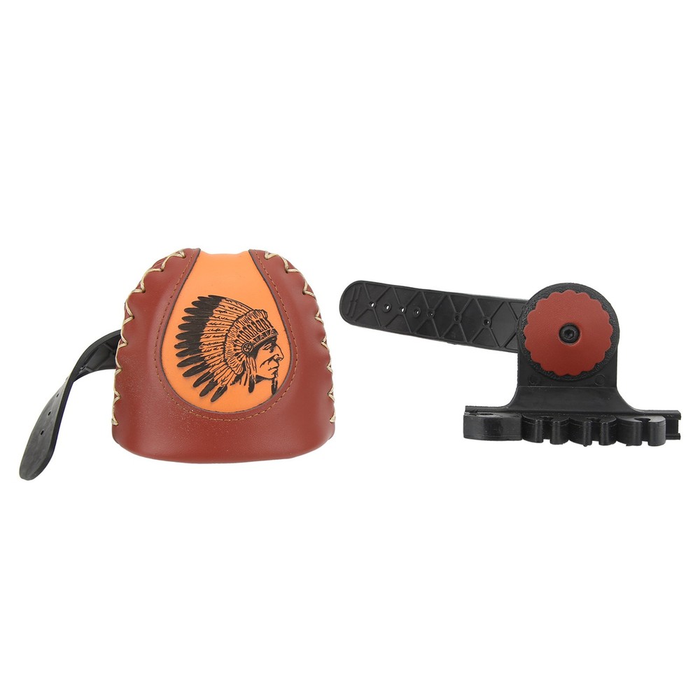 Quiver Quick Release System 4 Arrows Brown Leather Material Quiver ↑