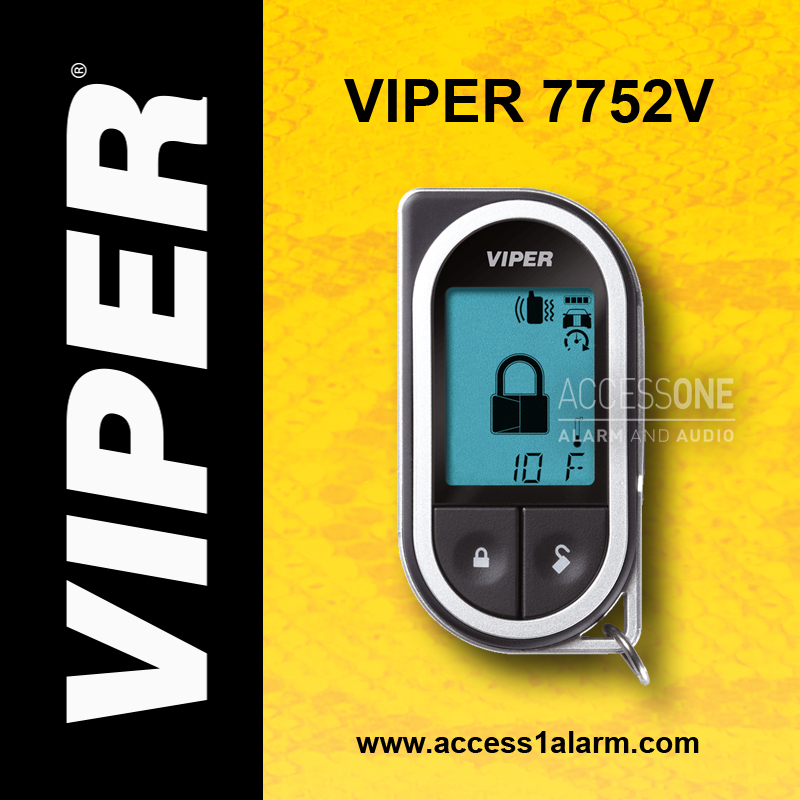 Viper 7752V 2-Way LCD Replacement Remote Control Transmitter For Viper 5704V