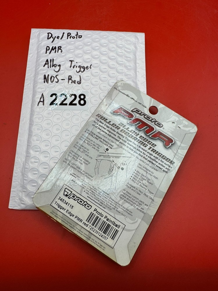 Dye/Proto PMR Alloy Trigger NOS-Red