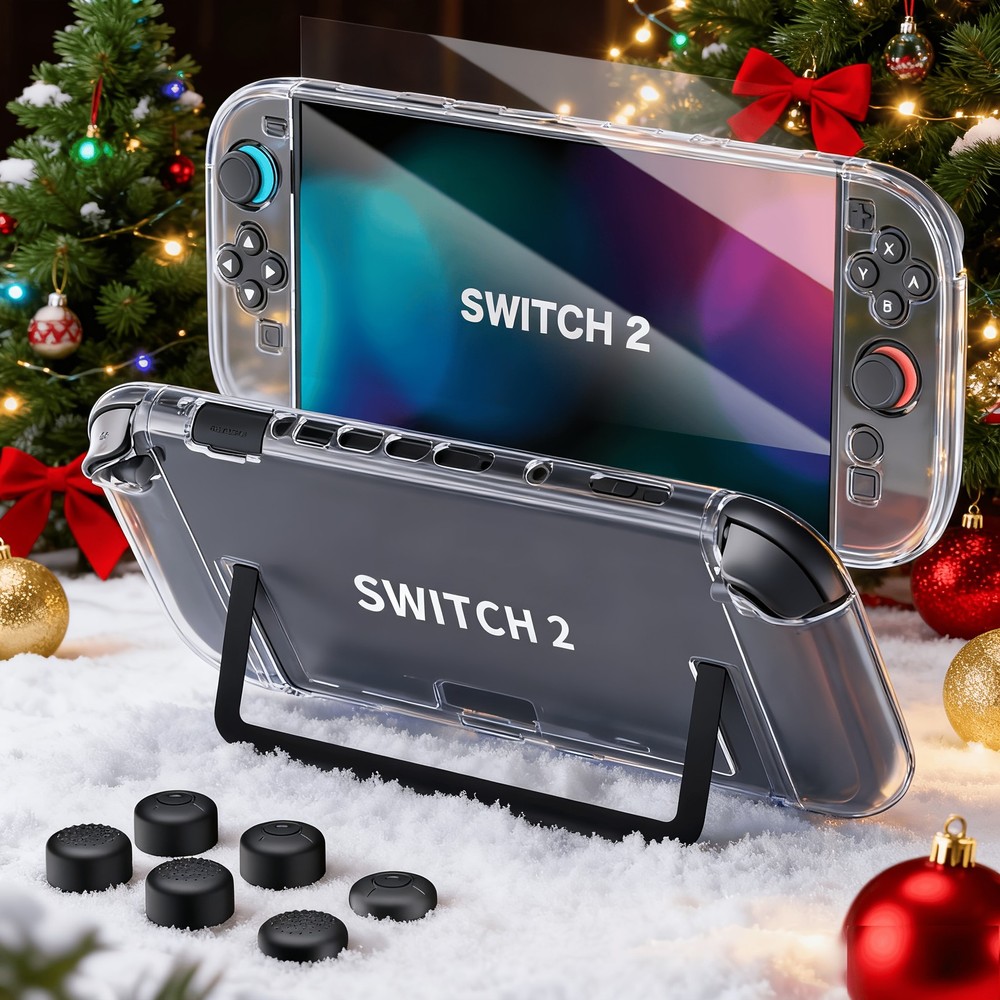 Switch 2 Case For Nintendo Switch 2 Console and Joy-Con Controller Screen Case