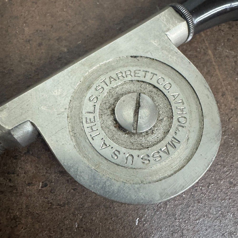 Vtg STARRETT No.107 Registering Speed Indicator