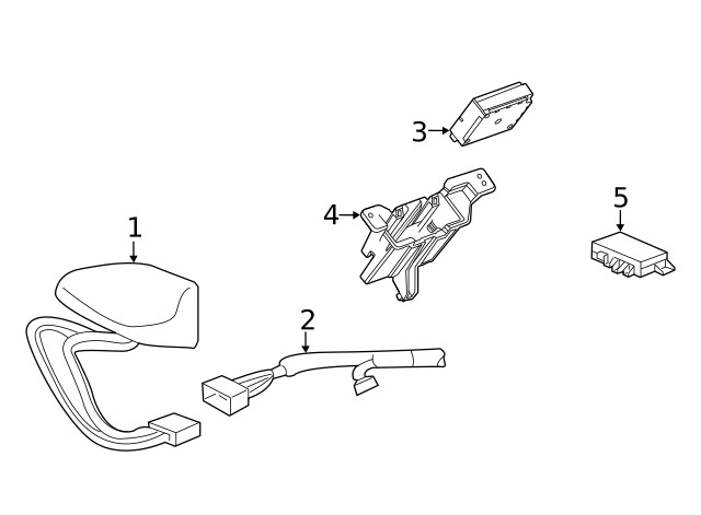 Genuine GM Module Bracket 60003639