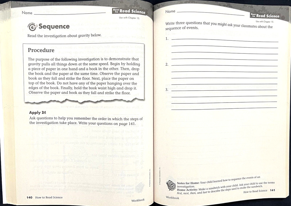 4th Grade - SCIENCE - STUDENT WORKBOOK EDITION (2006, Scott Foresman)