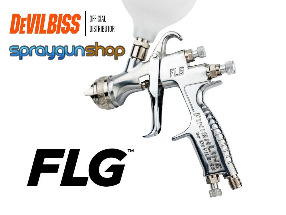 DeVilbiss - FLG5 1.4mm Setup Gravity Feed Spraygun and Cup