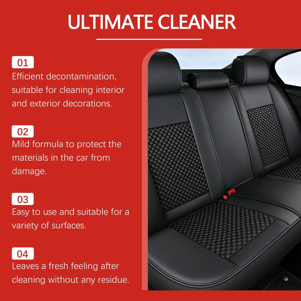Car Interior Stain Remover – Multi-Functal Interior Cleaner for