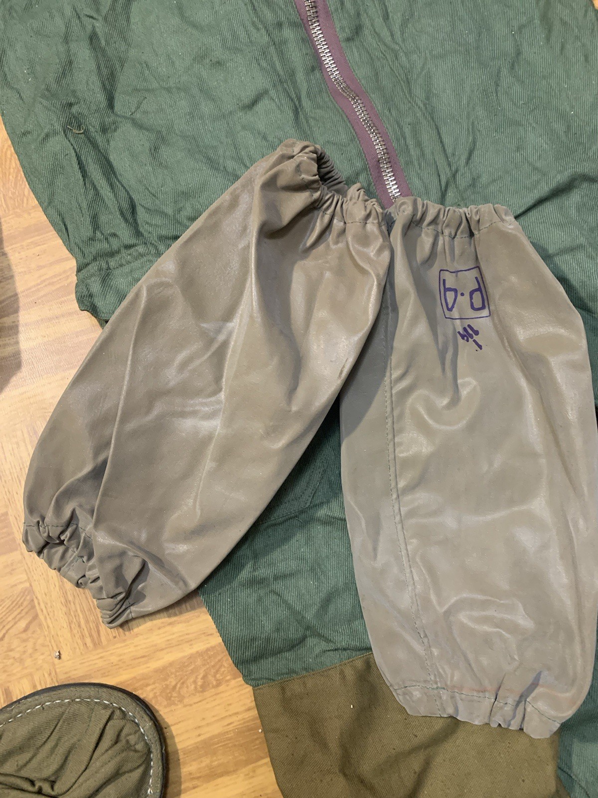 USSR Russian Soviet Army Military Microwave Radiation Protective Suit 1971 Size4