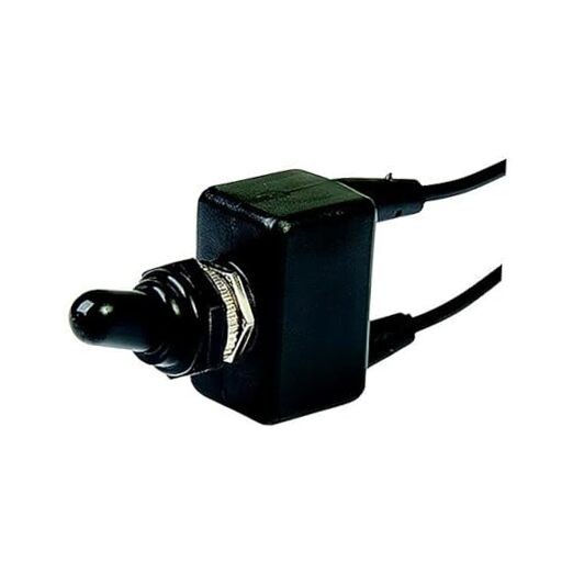 1002016 SPST PVC Coated Toggle Switch With Wire Leads - Off/On