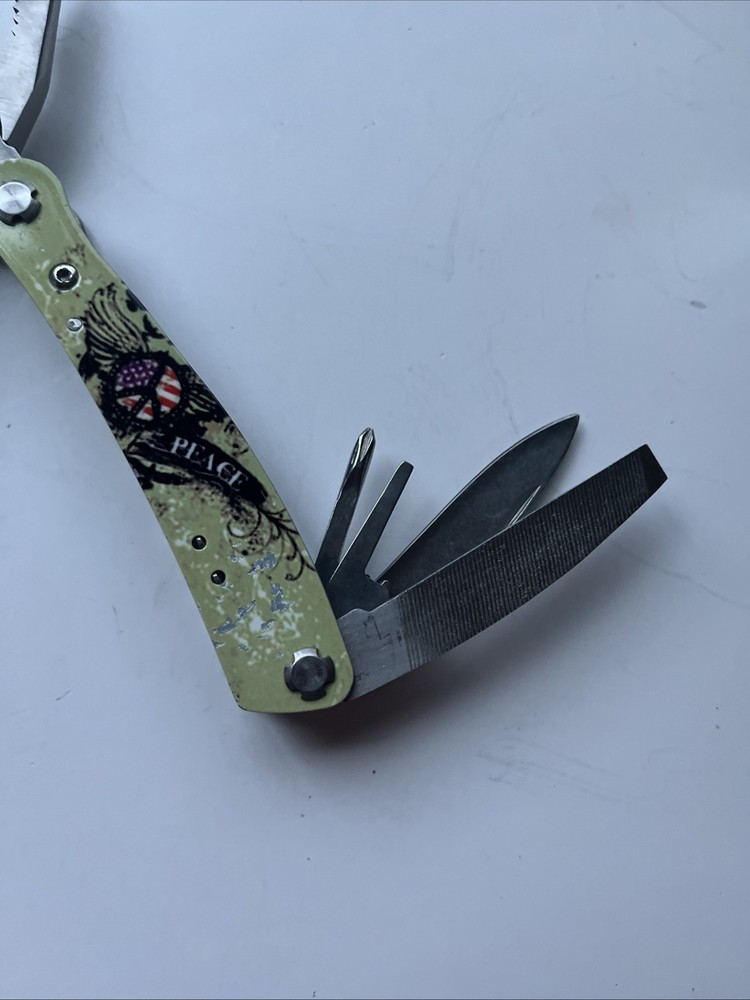 Multi-Tool, Pliers, Knife, File, Saw, Bottle Opener