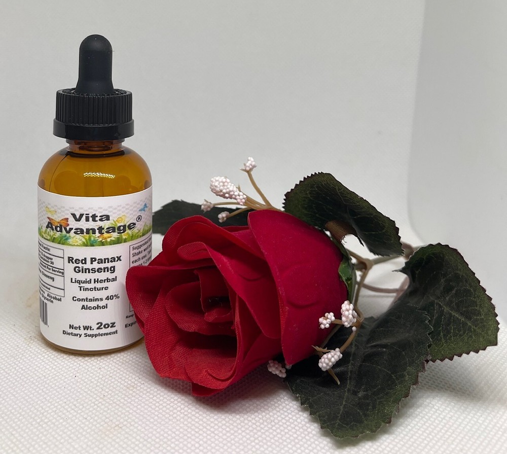 Red Panax Ginseng Tincture, Extract, Energy, Longevity, Memory, Focus, Cognition