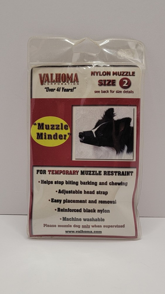 Valhomma Nylon Muzzle Size 2