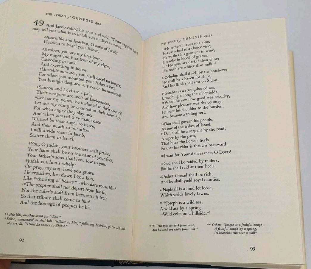 The Torah The Five Books Of Moses A New Translation of The Holy Scriptures 1962