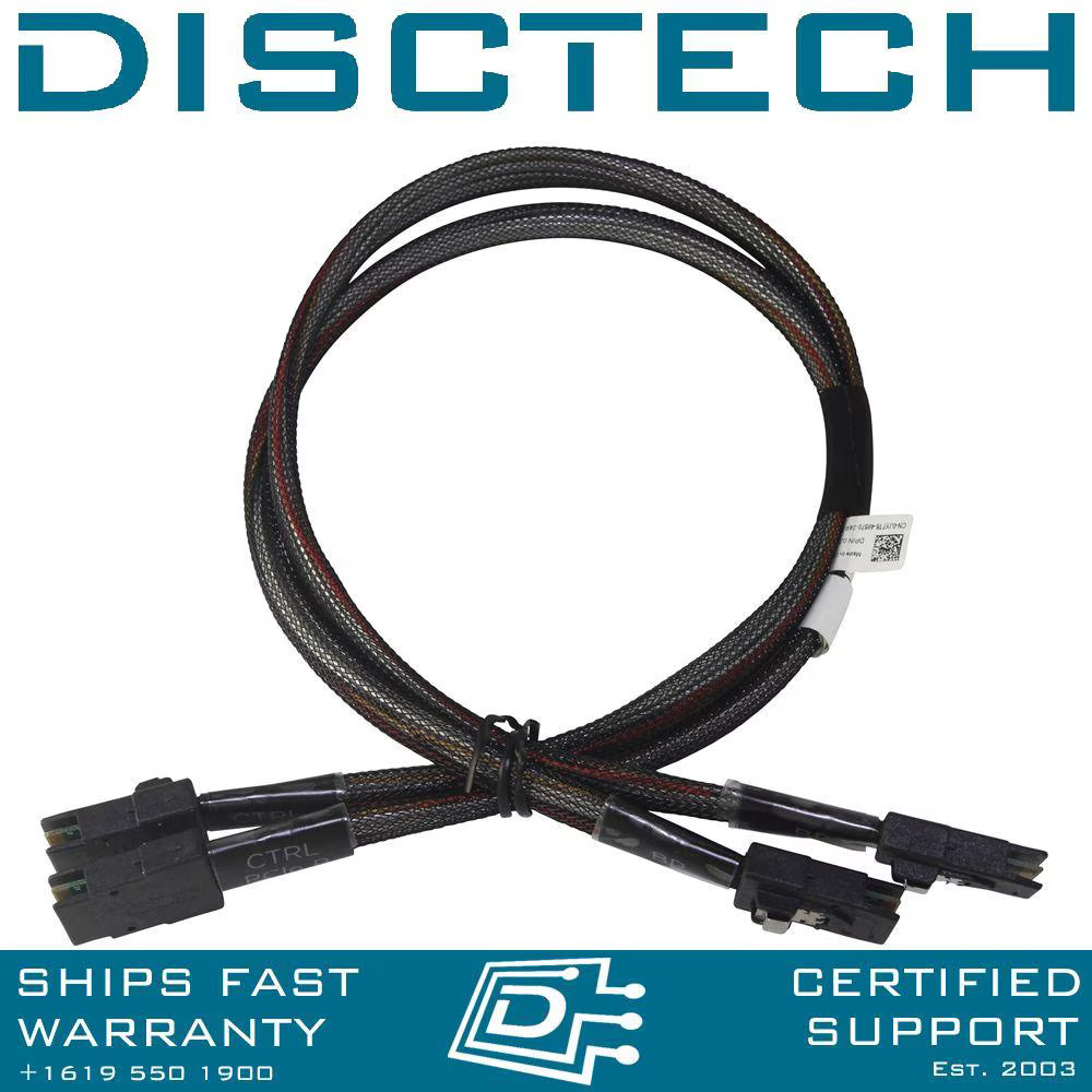 2 Pack Mini SAS 36 pin SFF-8087 to SFF8087 Data Cable 0.4m 40cm Dell DKPPM R820
