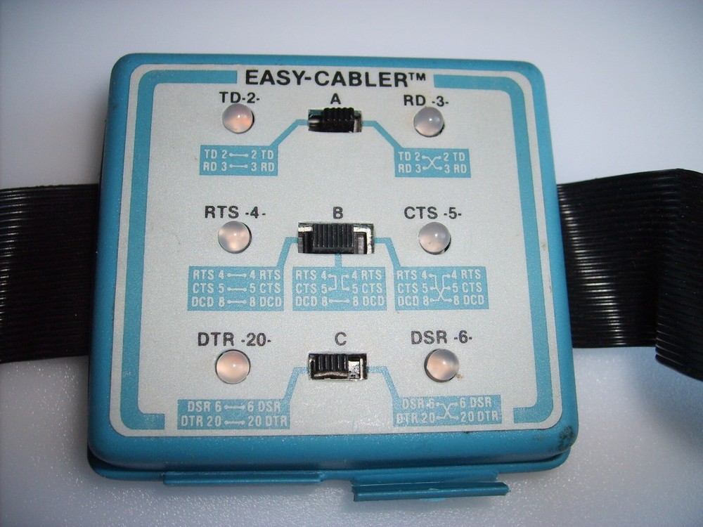 MISCO Easy-Cabler RS232/V.24 No. 1062 with operating guide untested