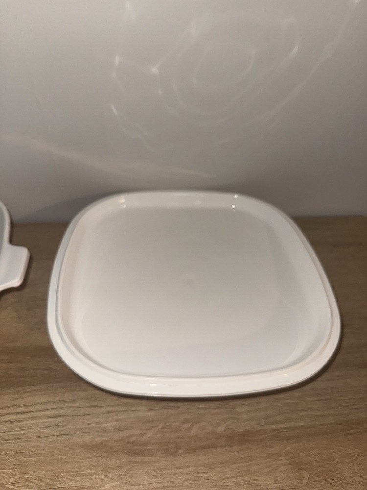 Corning Ware Blue Cornflower Pyroceram 10" Casserole Baking Dish