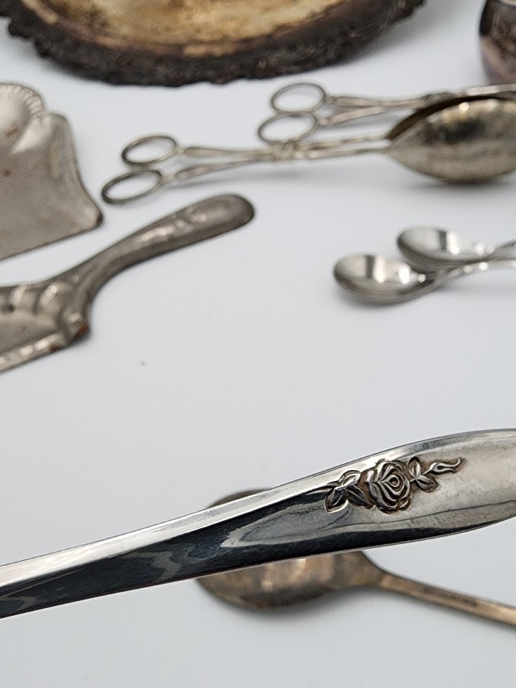 Silver Platter Ware - 12 PCS