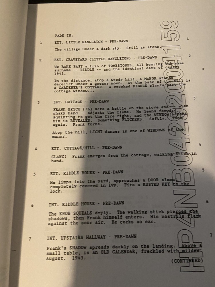 Warner Bros.™ HARRY POTTER SERIES Complete Collection SCREENPLAY Full Script Set