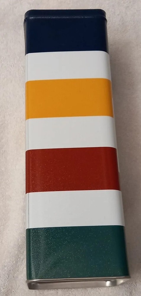 Hudson's Bay HBC Tin Storage Canister Empty