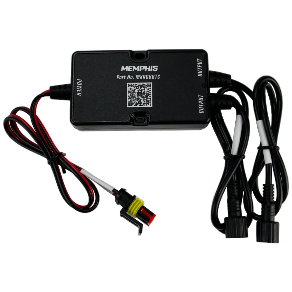 Memphis Audio MXRGBBTC RGB LED Controller w/ App Controlled Interface NEW