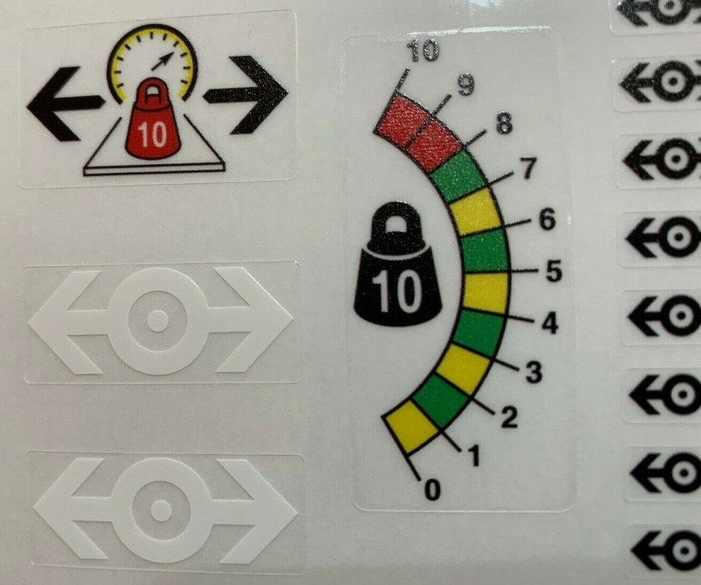 Custom Replacement Stickers for 9v Train Freight and Crane Railway 4565