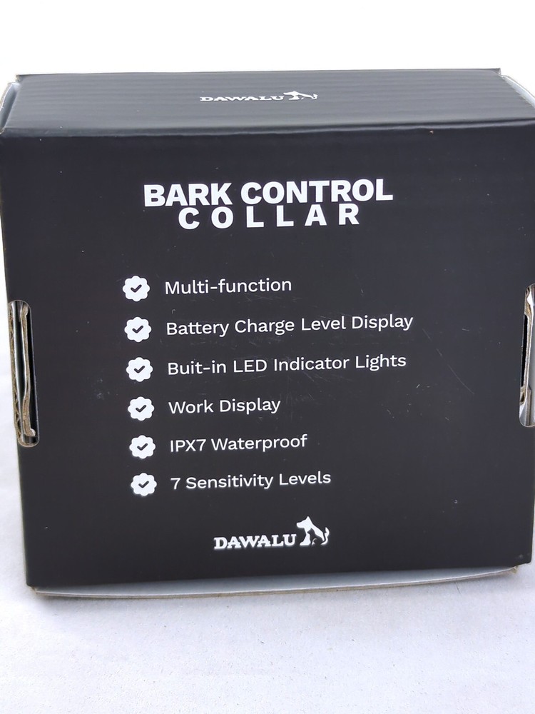 DOG BARK CONTROL COLLAR Multi-Function, Waterproof, 7-Level Sensitivity, NEW!