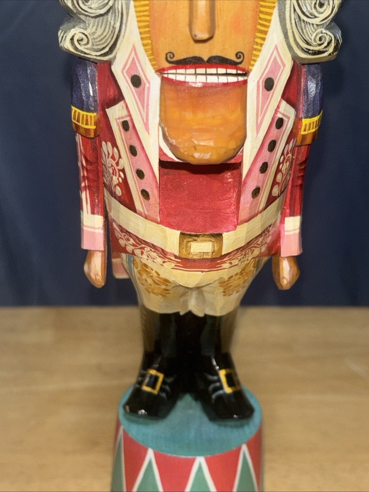 G. DeBrekht Masterpiece Collection Hand Carved Painted Nutcracker Signed Number
