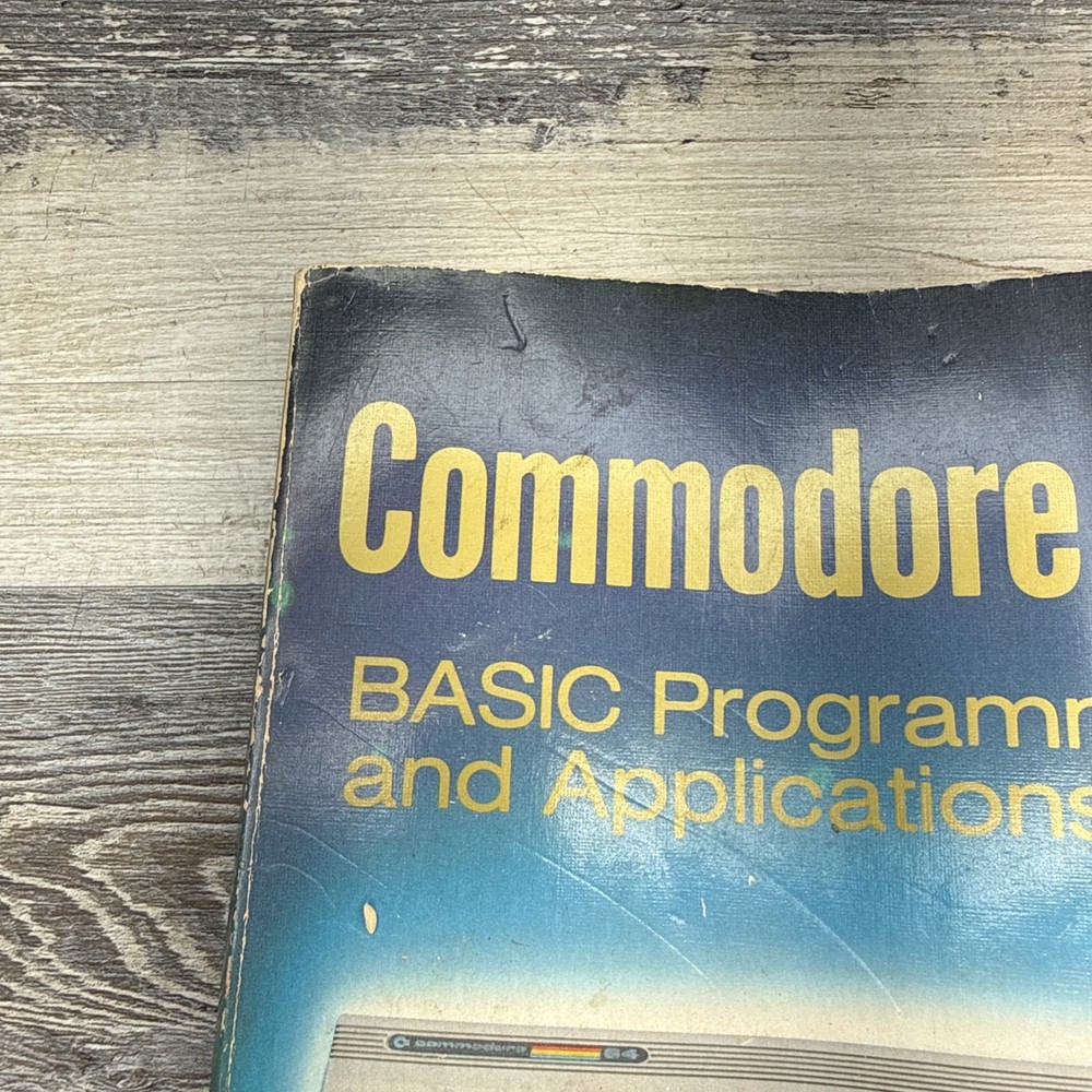 Commodore 64: Basic Programming and Applications by Goldstein Mosher 1984