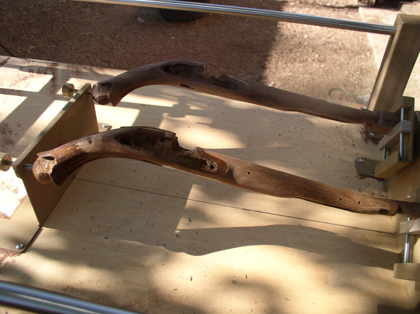 Veterans-Gunstock Carving Duplicator-w/Bits and Router-Complete Setup