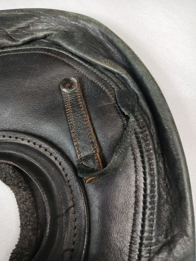 WW2 U.S.N Navy Leather Deck Cap