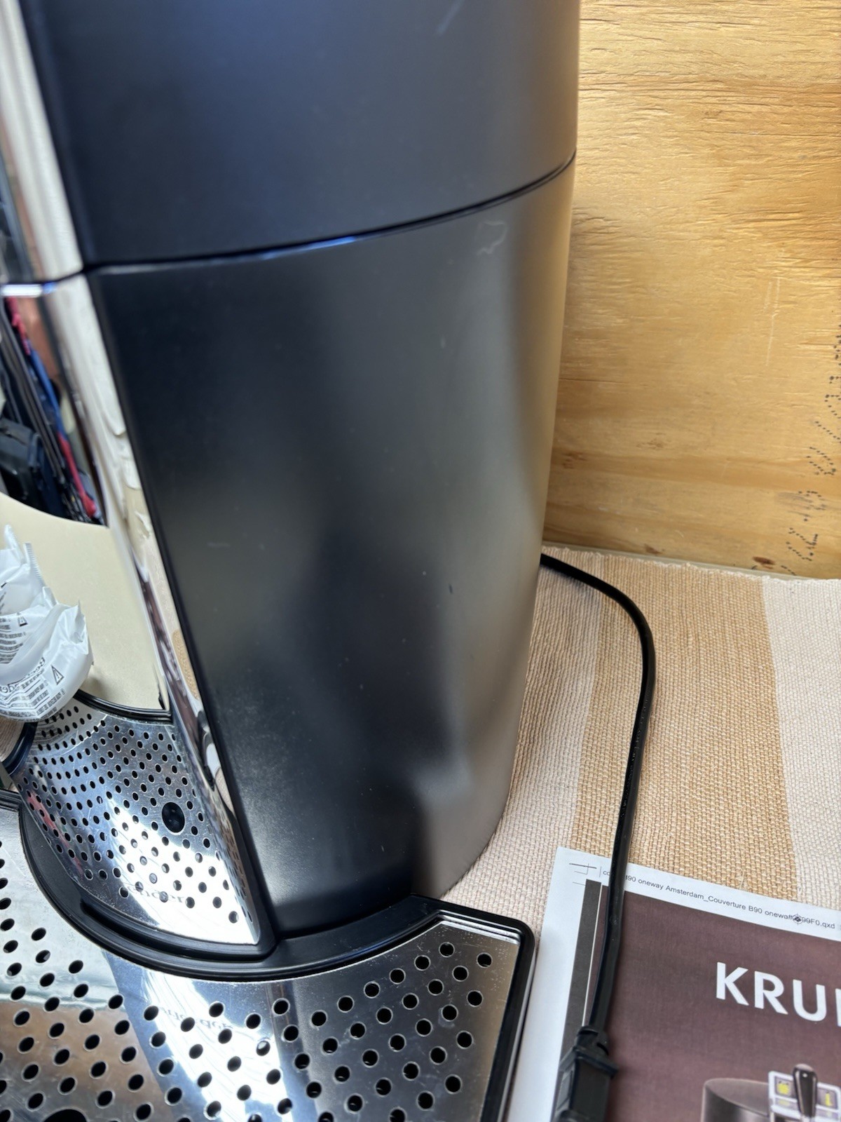 KRUPS BEERTENDER Model VB502 BEER KEG Dispenser With 4 Heineken Tubes ~ Tested