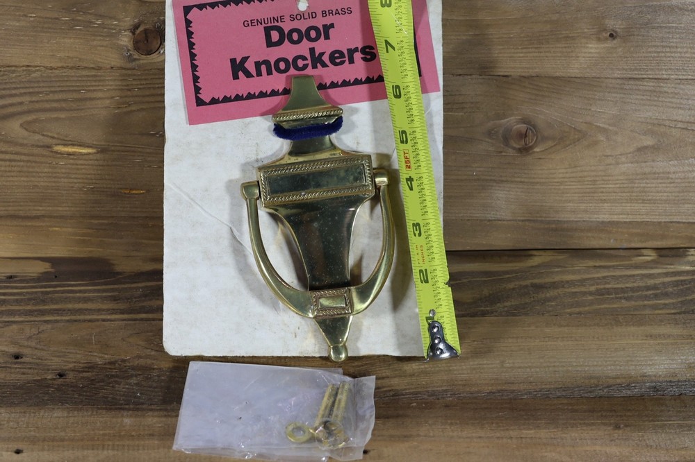 Vintage Solid Brass Door Knocker-Classic Style