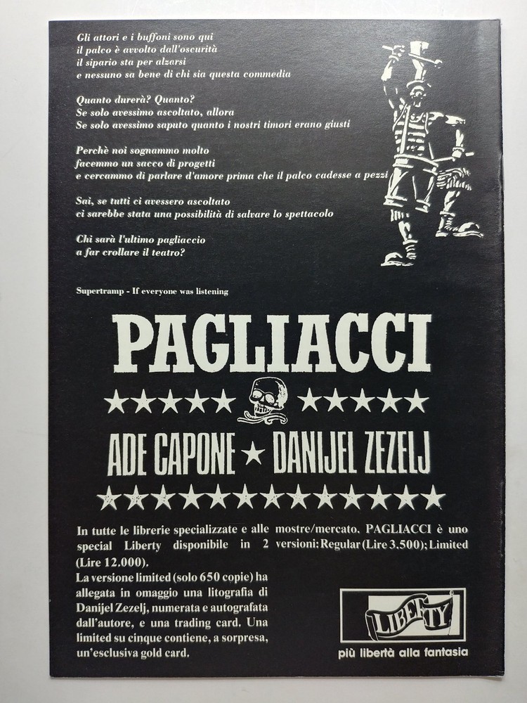 Liberty comic WRITE A SCRIPT