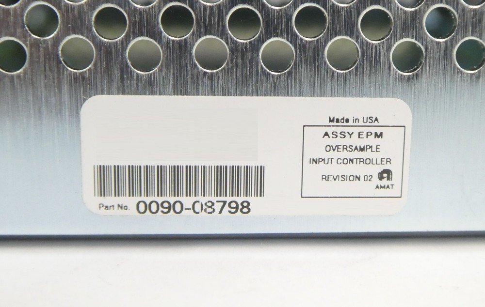 AMAT Applied Materials 0090-08798 EPM Oversample Input Controller Working