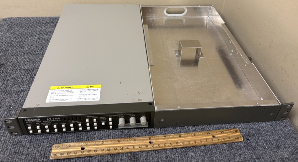 Leader LV 7700 Multi SDI Rasterizers w/ Mount (Unit Only)