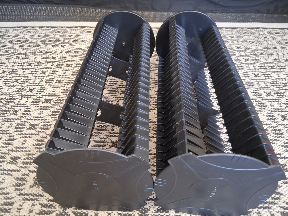 Fellowes 100 Cassette Tape Carousel Rotating Spinning Storage Tower Rack Case