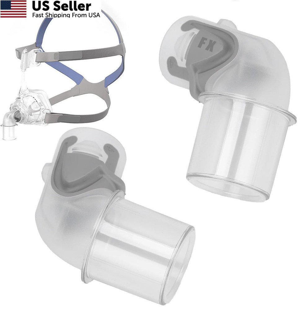 2Pack Replacement Elbow Connector for Mirage FX, White