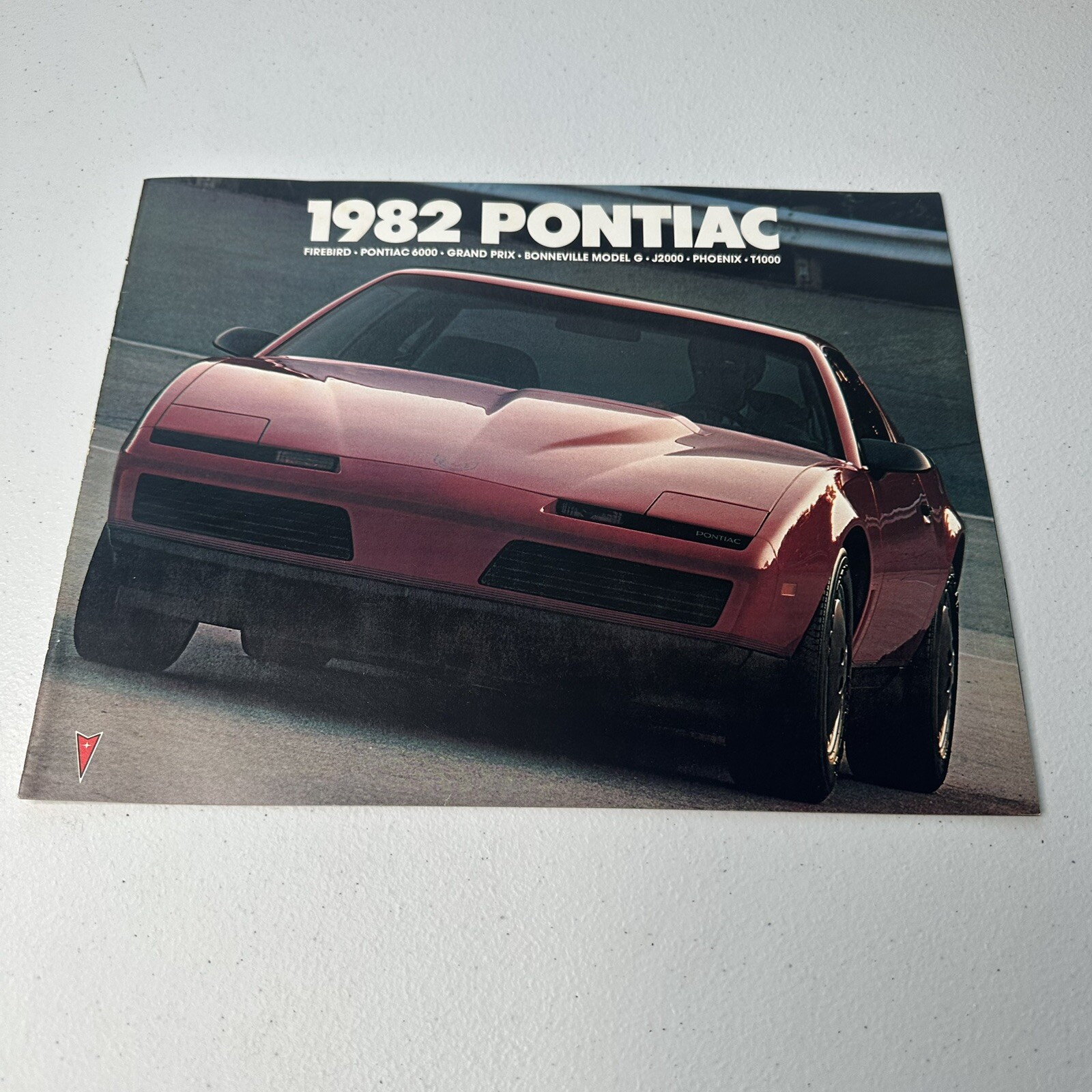 1982 Pontiac Car Dealer Sales Brochure Catalog Firebird 6000 Grand Prix TransAm