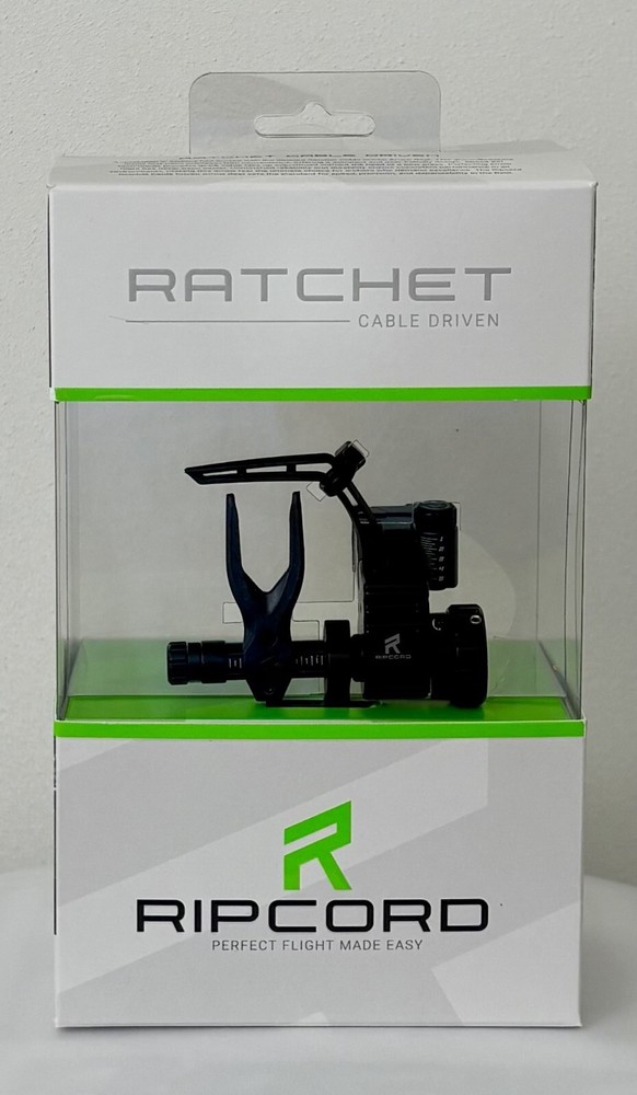 Ripcord Ratchet Cable Driven Arrow Rest RH Standard Mount Micro Adjust New