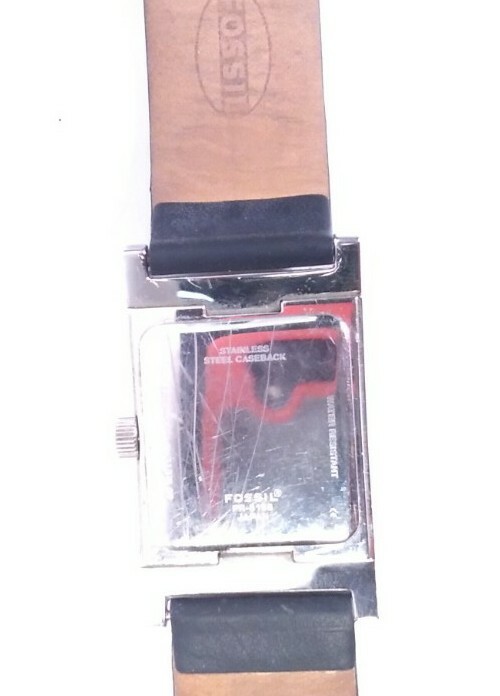 Sams Town Tunica Casino Watch by Fossil Arkitekt Pr5168 Black Band Silver Case