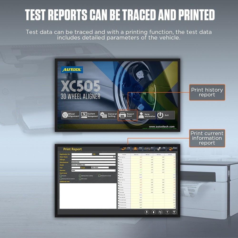 3D Wheel Alignment Machine Wheel Aligner Win System Cloud Service TV Tablet