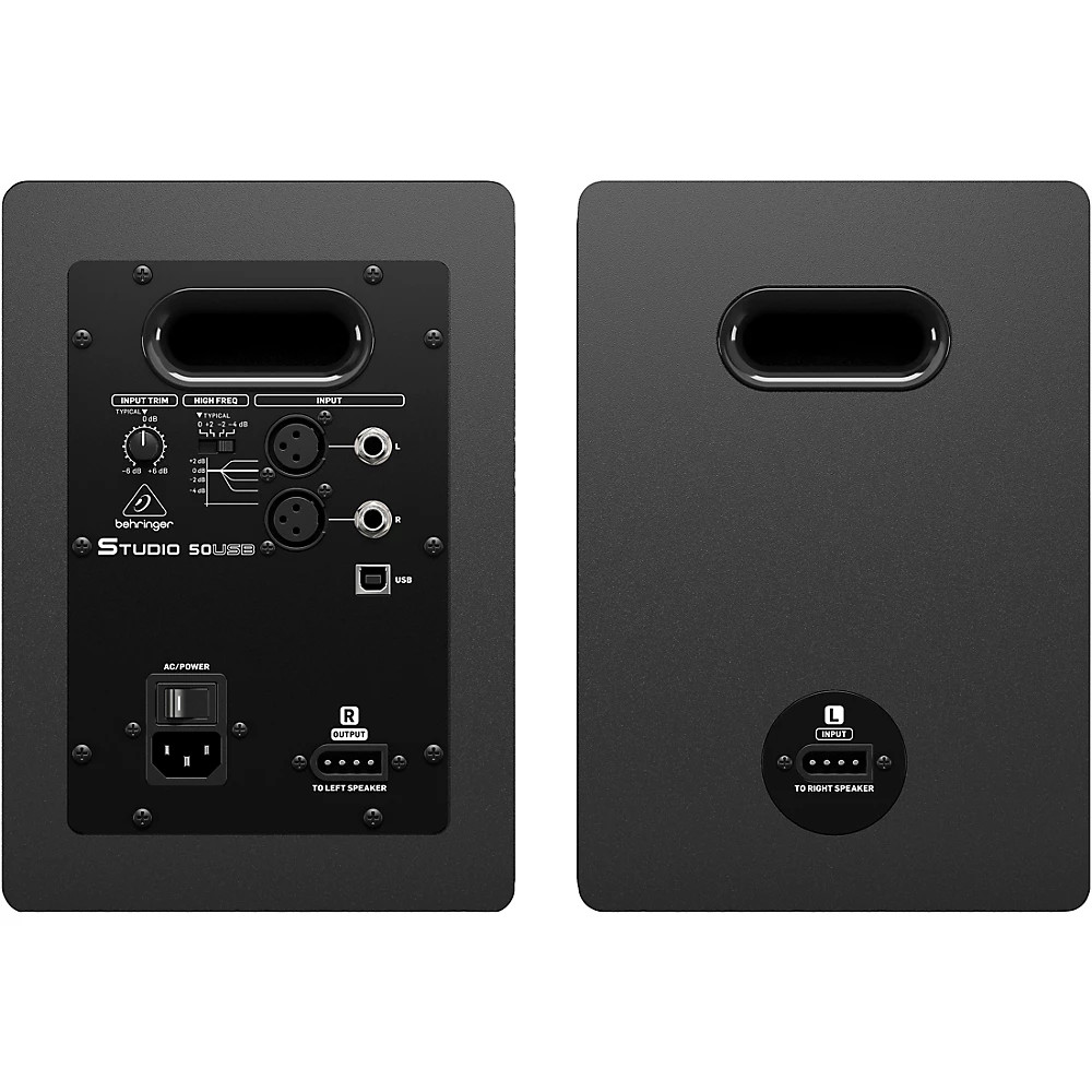 Behringer STUDIO 50USB 5" Powered Studio Monitors With USB (Pair)