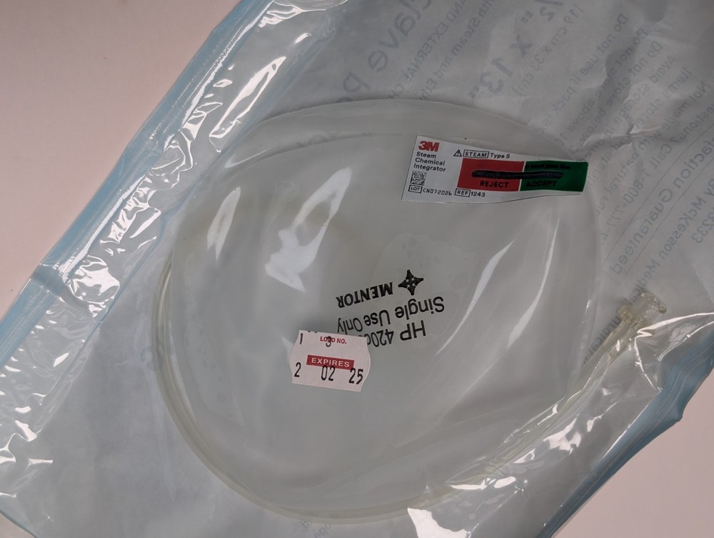 2 pcs. MENTOR 400CC & 420CC Silicon Sizer (USED).