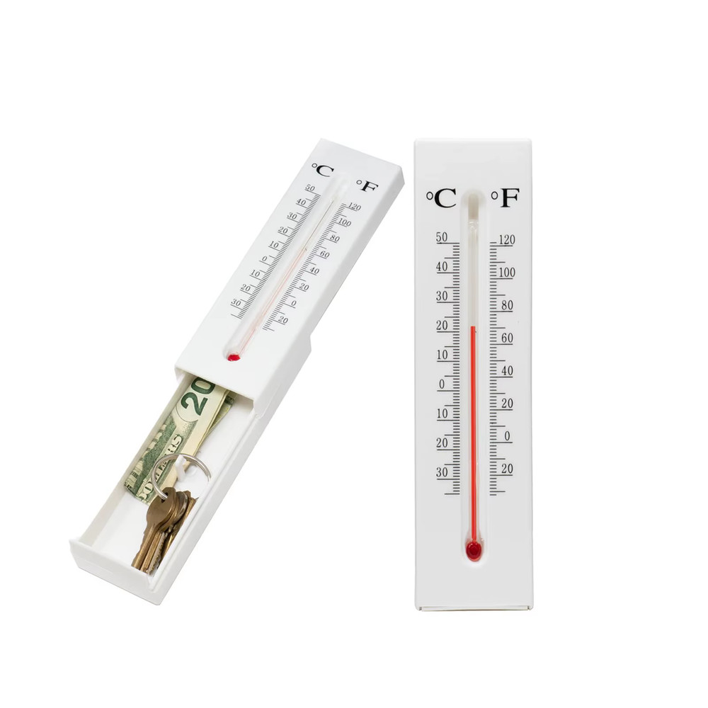 Hidden Compartment Thermometer Secret Dummy Diversion Safe D6